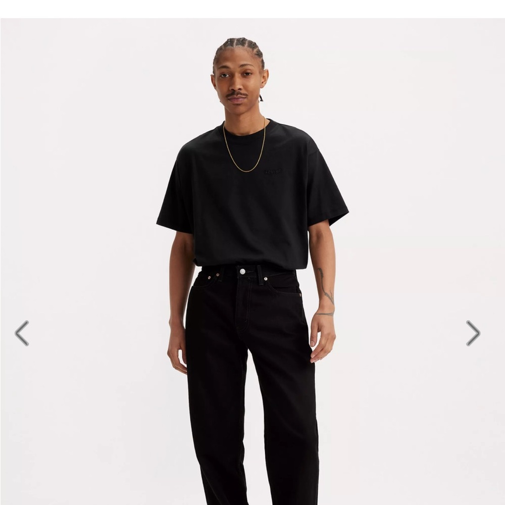Levi's 550 Black Relaxed Jeans